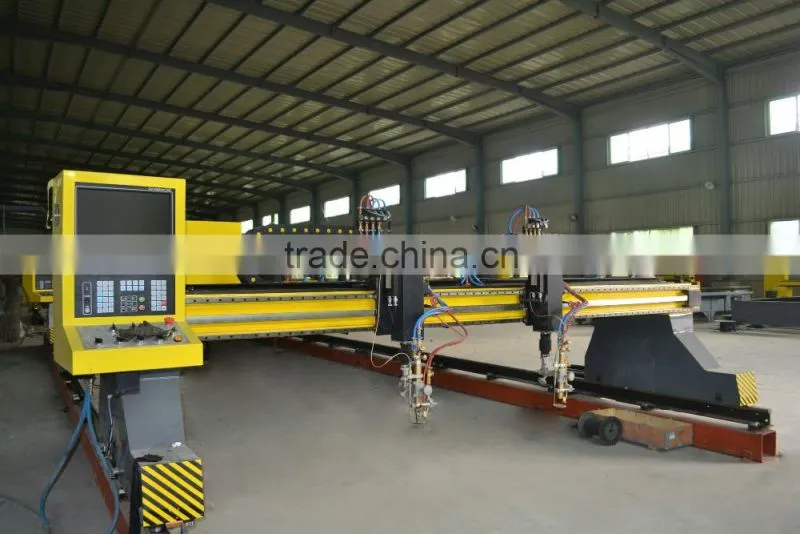 Heavy duty gantry cnc gas cutting machine cnc flame cutting machine for metal