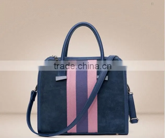 Cheap dual-use ladies leather messenger guangzhou handbag