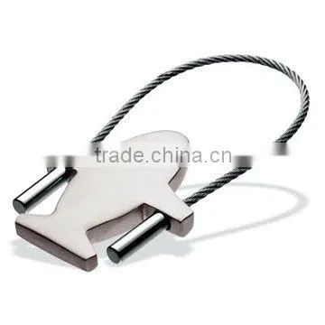 airplane Keychain,blank metal key chains