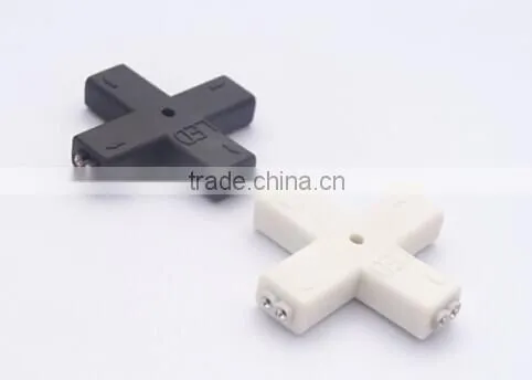 LED Cross type 3528 adapter, LED Cross type 3528 2P plug, LED Cross type 3528 connector