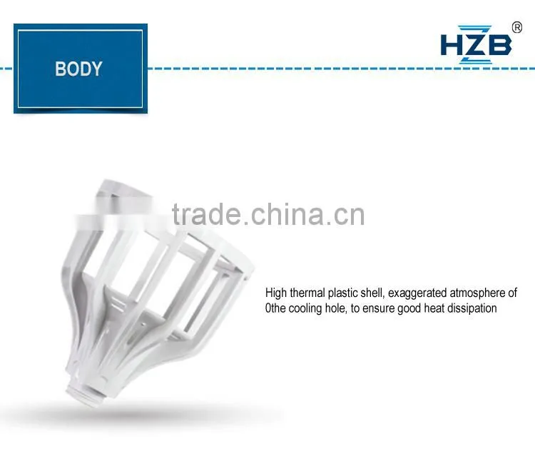 80W Led E40 Aluminum Housing Bulb High Lumen High Bay Light With 2 Years Warranty