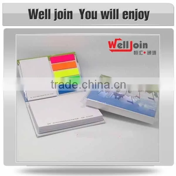 wholesale colorful cute custom booklet sticky notes