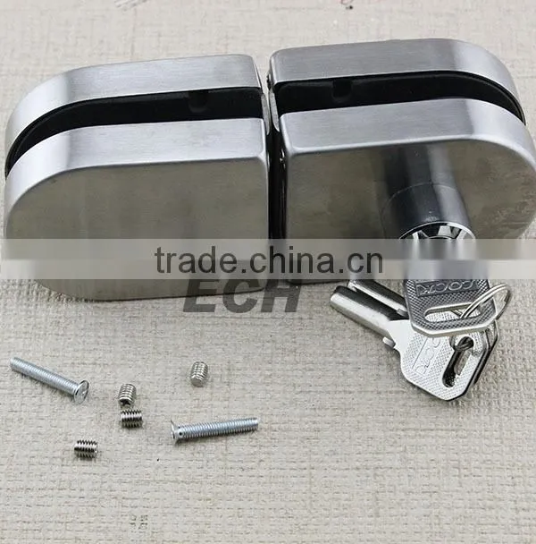 cabient stainless steel keyed sliding glass door lock
