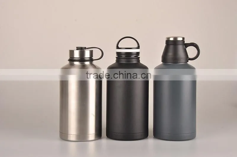 64OZ 18/8 Stainless Steel Beer Growler FDA passed