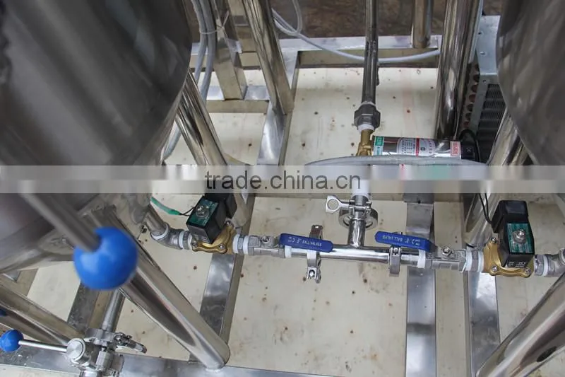 Ruijia popular home brewery copper plating brewhouse beer brewery equipment