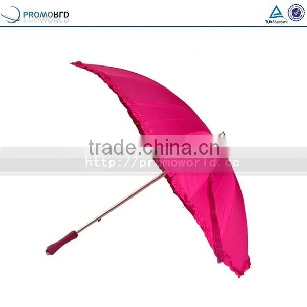 Lovely Heart Shape Wedding Bridal Umbrella