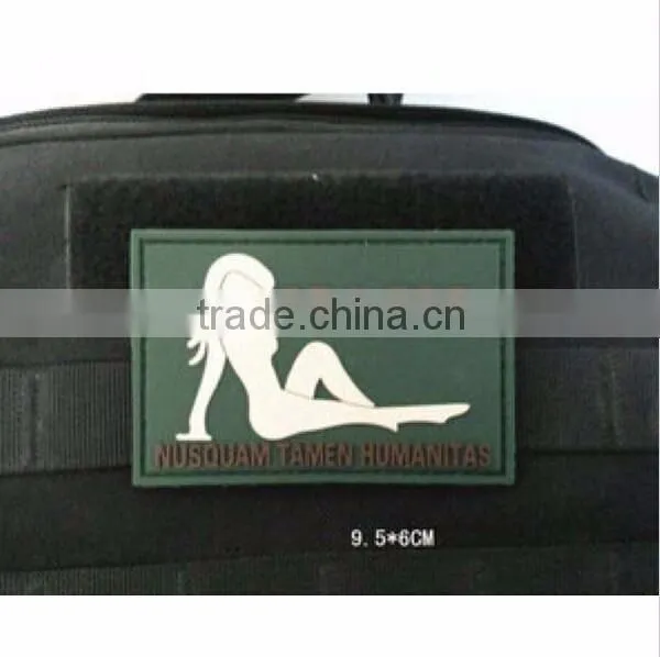 1X 9.5*6CM US 3rd Bn 1st SFG Special Forces Group ODA 182 PVC Rubber 3D STICK-ON Patch