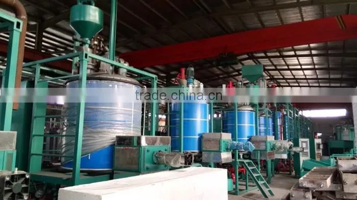 High capacity continuous eps foam expander machine