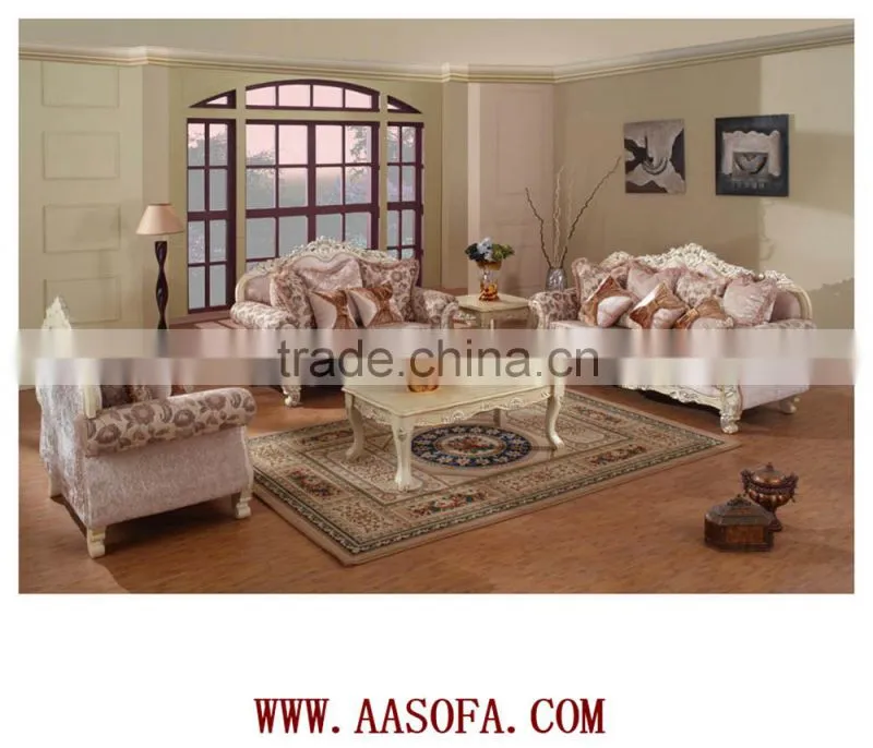 Orange leather single sofa carved sofa gold furniture