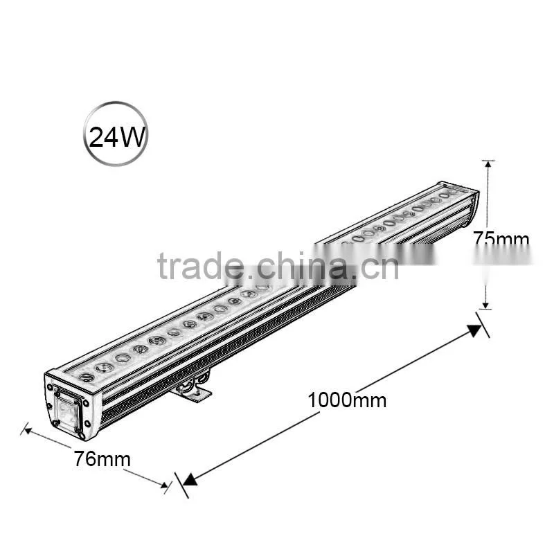 oudoor rgb led wall washer led light wall washer ip65