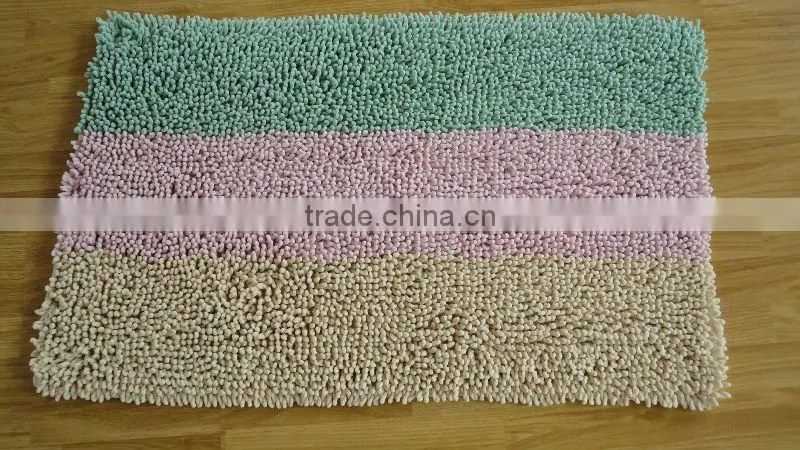 CHenille bath and bedroom mat