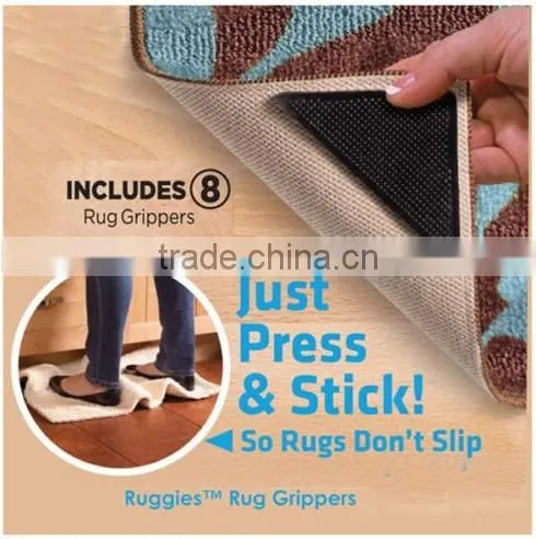 Washable Eco- friendly Anti-Curling carpet grippers