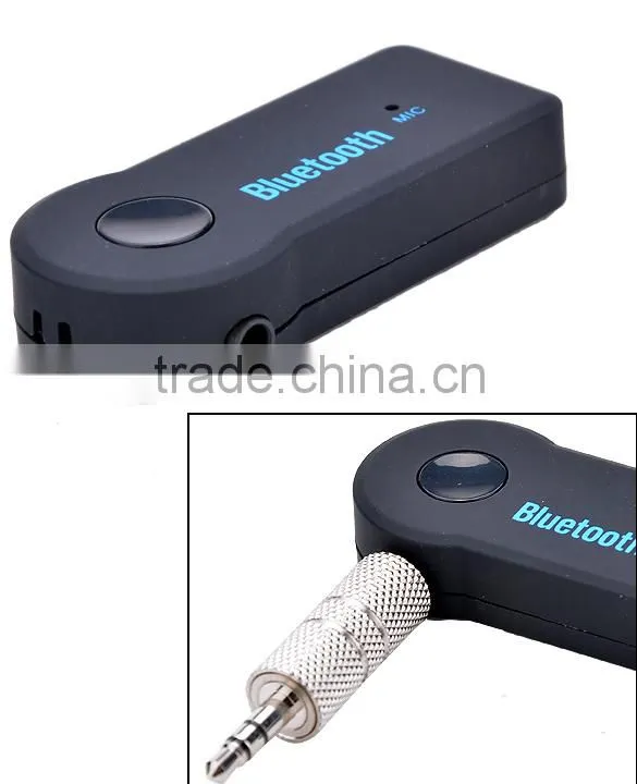 3.5mm Car Home Stereo Audio Bluetooth Hands-free Music Receiver Mic Cable Adapter SV007306