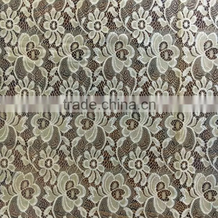 beautiful lace fabric with knitting technic for curtains TH-8901