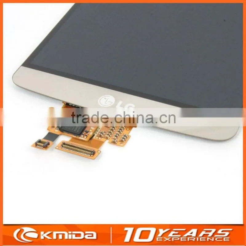 Original new mobile phone repair parts for lg g3 lcd screen with Frame