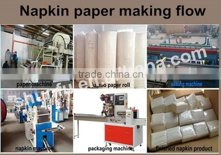 Fully automatic 1092mm napkin paper making machine