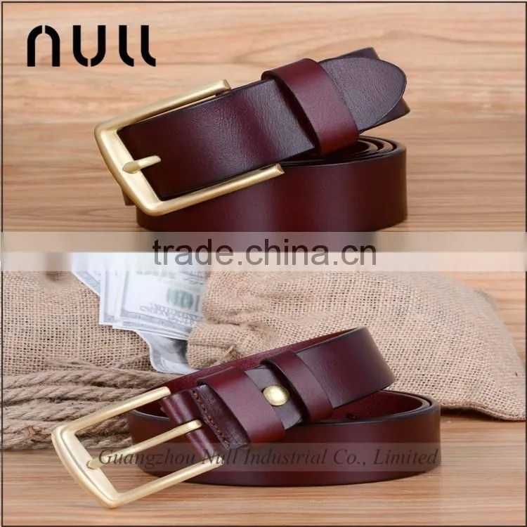 black/ brown/ red portable design buyers men genuine leather belt