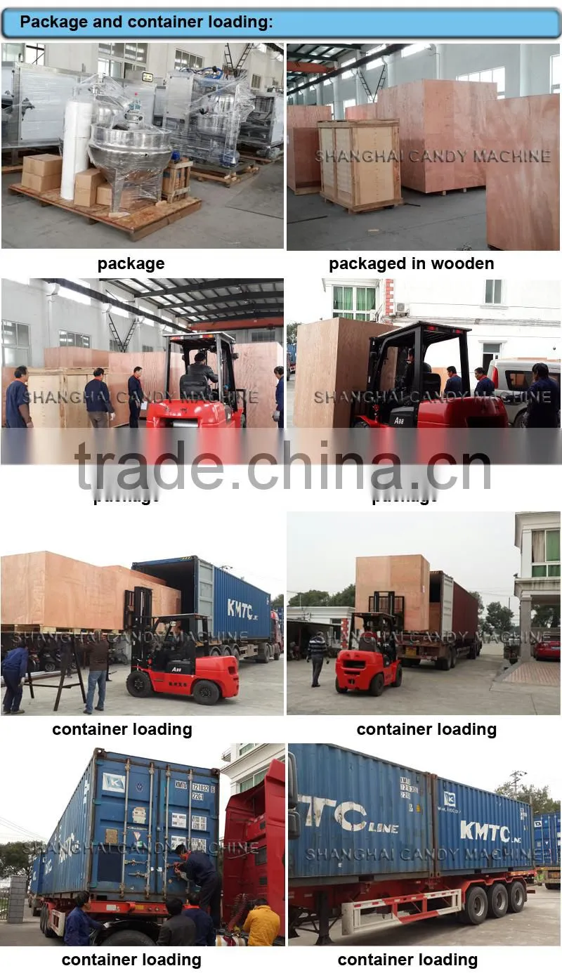 Chocolate coating line in Shanghai confectionery machinery