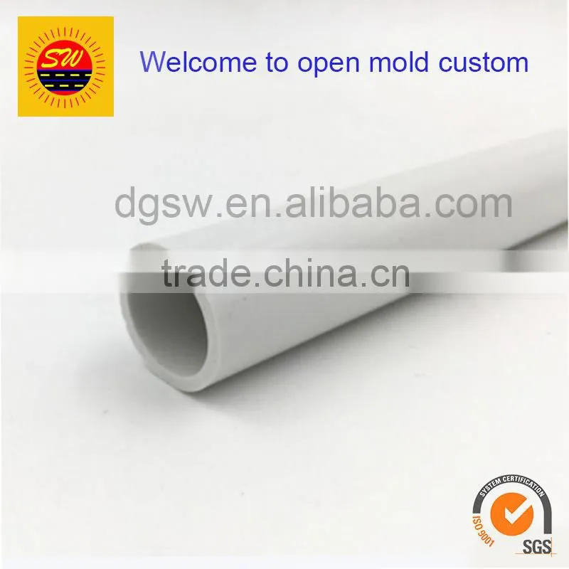 2016 popular factory direct supply thick PE plastic pipe