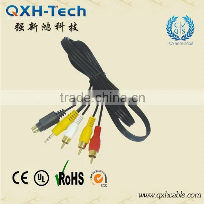 High End 3 RCA Cable Gold Plated Cable
