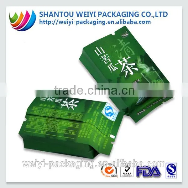 china custom tea bags different shapes with logo printing