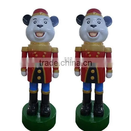 Christmas lifesize guard decoration Christmas nutcracker style decoration