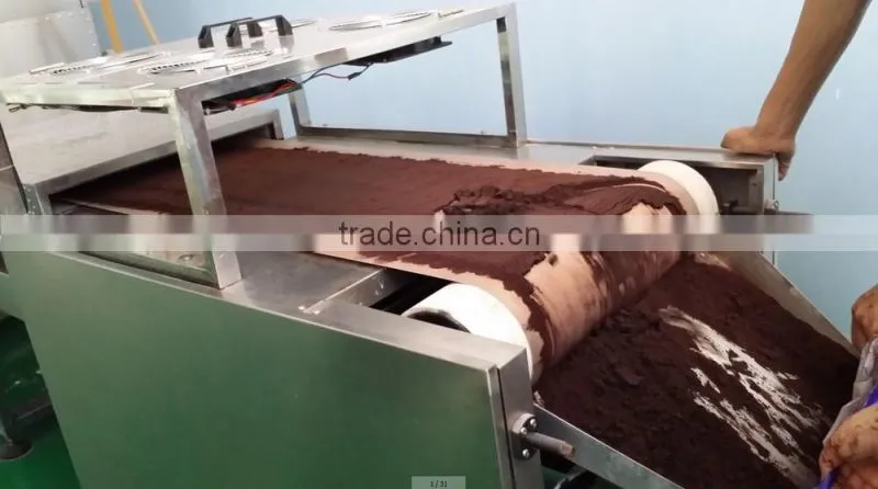 industrial continous feeding microwave coffee bean/nuts roasting machine