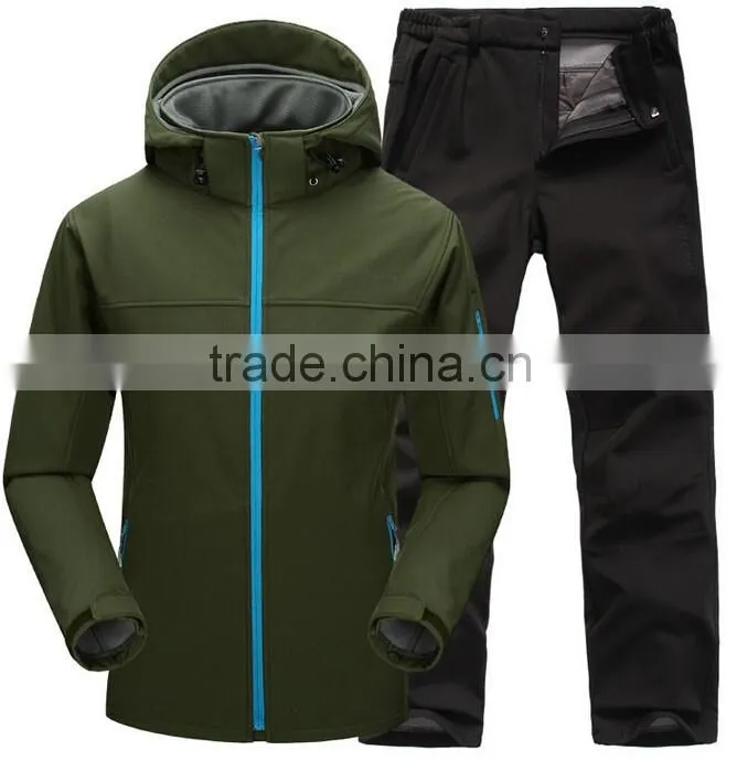 Custom Man Waterproof Softshell Trekking Sports Suit