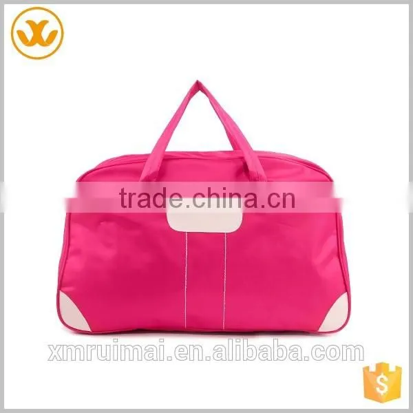 Wholesale factory price customized logo polyester women big travel bag