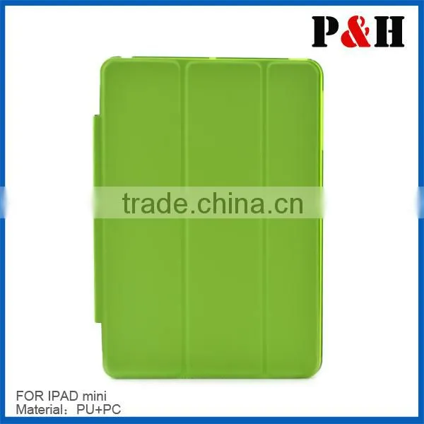 Wholesale Multi Color Smart Tablet PU Leather Case for iPad