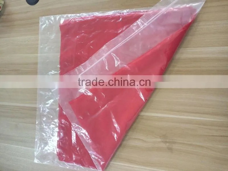 Cheap Plastic Polythene zip lock bag - Clear Heavy Duty (500G)