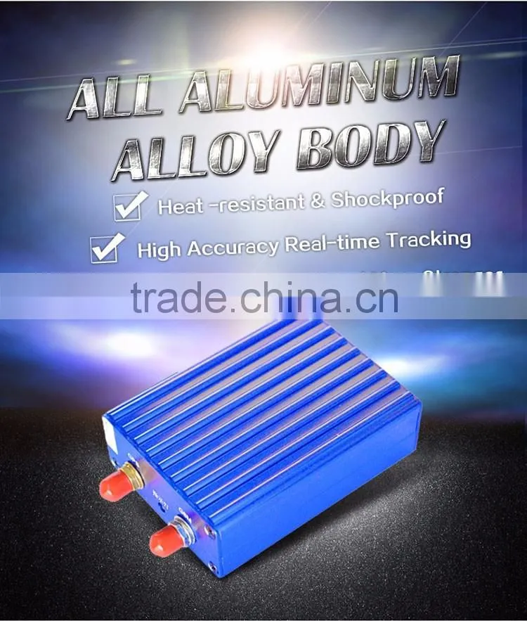 Aluminum alloy car vehicle GPS tracker Free Tracking Software