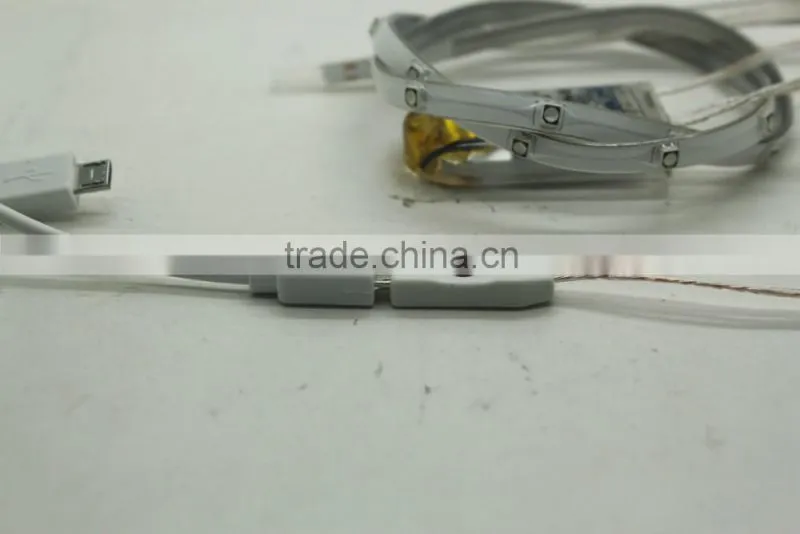 high power led shoes strip with on/off switch and battery