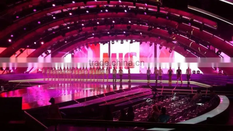 factory custom full color video wall indoor advertising board p4 led screen