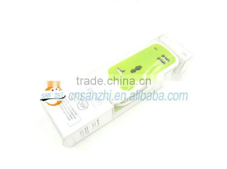 EU power outlet wall with two usb for europe coutries
