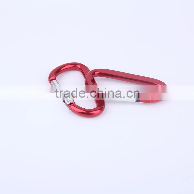 Flat carabiner with alumunium material for decoration,oem are welcome