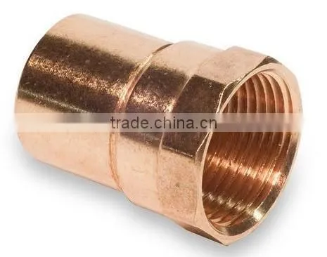 ASME high pressure y pipe fitting copper Female Adapter
