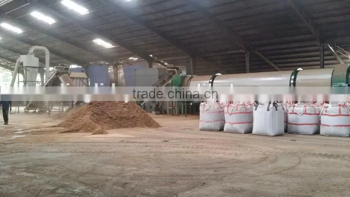Zhengzhou Customized coconut shell rotary dryer with CE