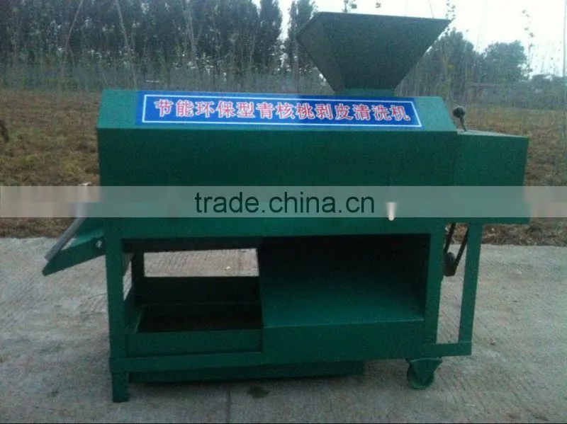 Industrial Green Walnut Cleaning Machine/New Green Walnut Peeling Machine/ Green Walnut Cracker