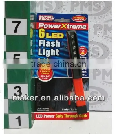 Pock pen work light with 6LED