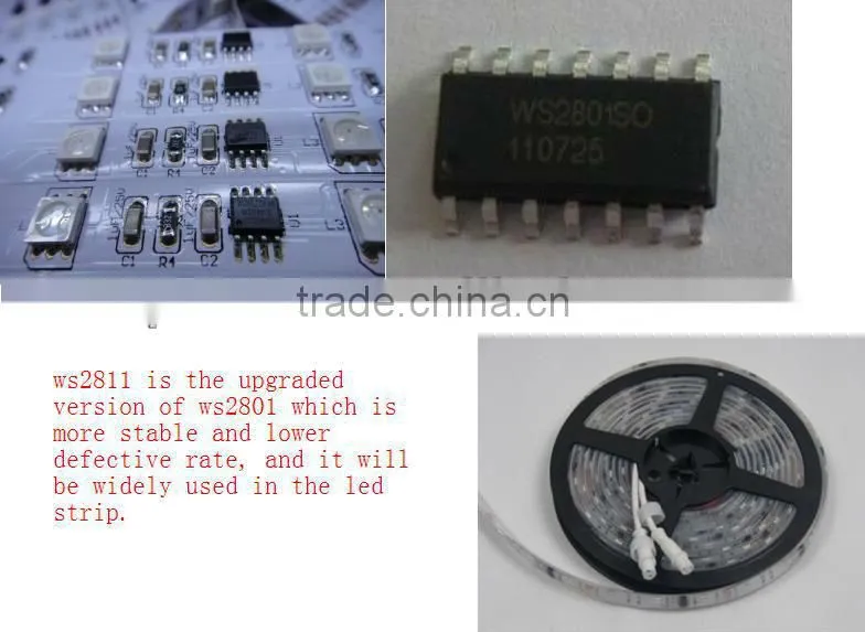 High quality led tape light with adhensive backs