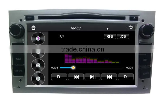 gps software for car stereo for OPEL ASTRA VECTRA car dvd player Support 3G/V-10disc/Audio/Video