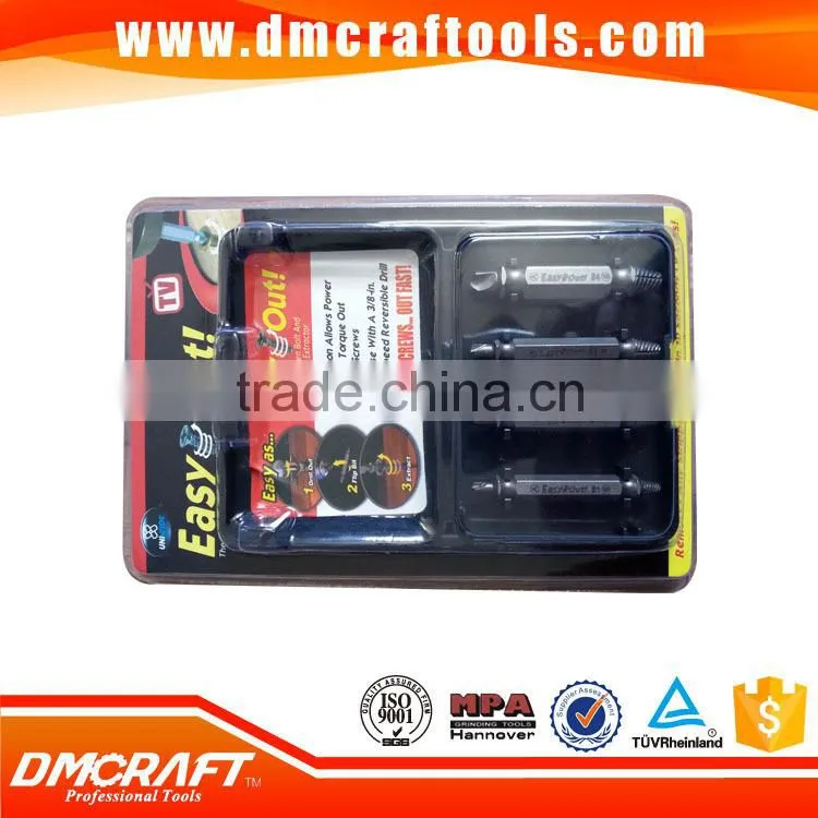 HSS Broken Screw Extractor / Screw Extractor Set / Damaged Screw Extractor