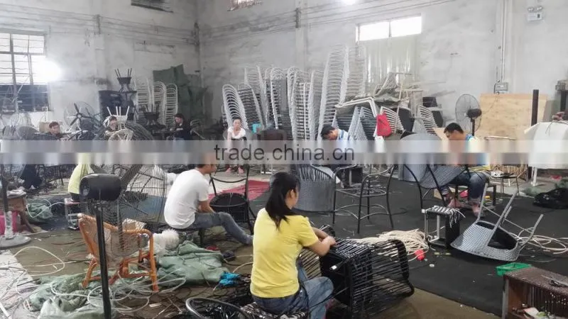 PE rattan garden sets outdoor furniture