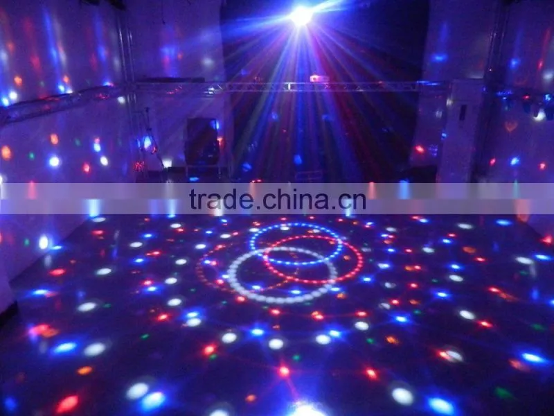 transparent crystal Christmas effect ball laser light