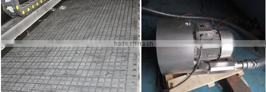 Hot sale high precision table moving cnc router metal cutting machine for cutting aluminum