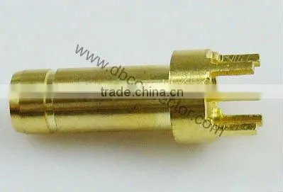 vertical thru hole SMB plug Connector