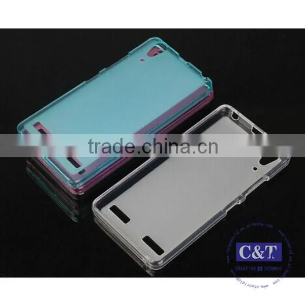 C&T Clear Soft TPU back cover Case for lenovo k3 note