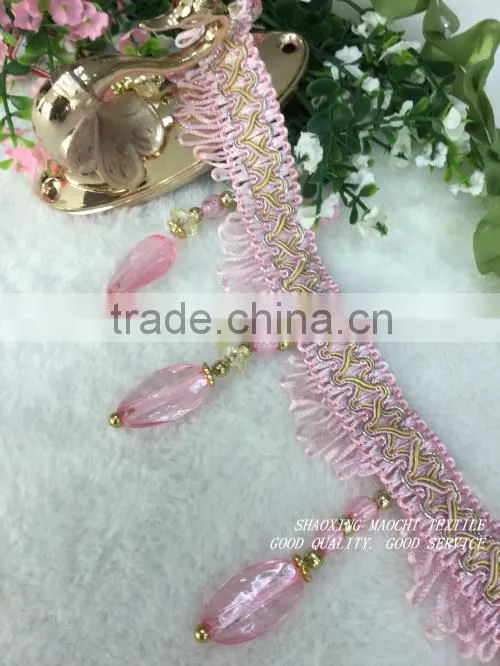 wholesale cheap tassel fringes for Home Textile Accessory