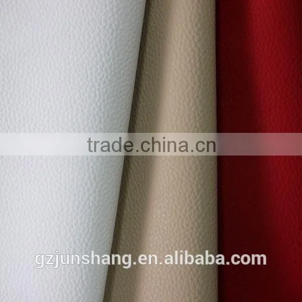 Embossed PU leather for shoes upper usage, same with real leather design